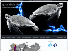 Tablet Screenshot of 30amediagroup.com